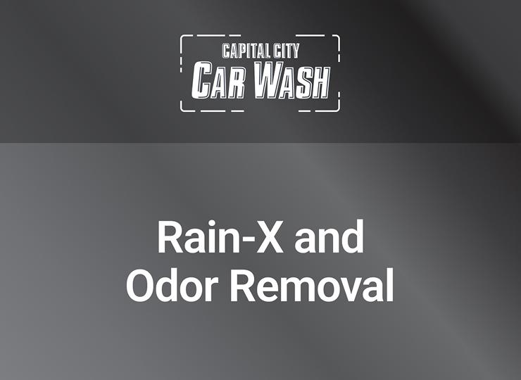 Rain-X and Odor Removal